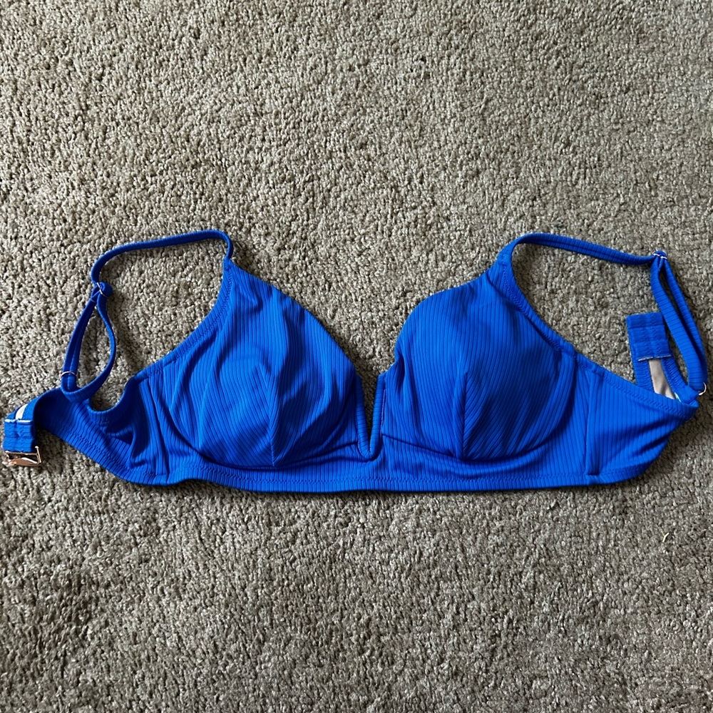 Blue Women's Swim Top